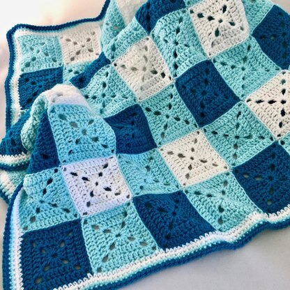 Granny Gingham Baby Blanket