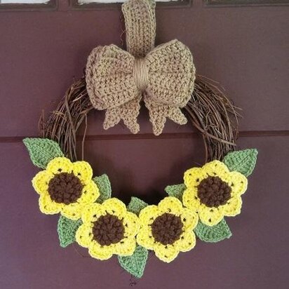 Sunflower Wreath