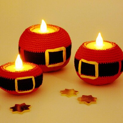 Tealight Holders - Santa