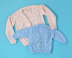 Zig Zag Cardigan - Free Knitting Pattern For Babies in Paintbox Yarns Baby DK Prints by Paintbox Yarns