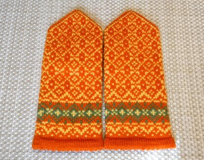 "Honeycomb" Mittens