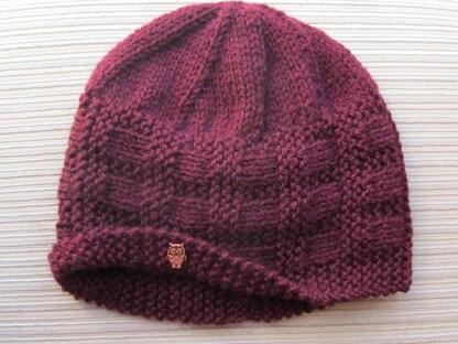 Burgundy Hat in Size Adult