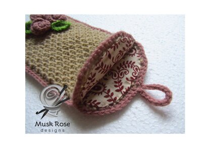 Rustic Rosettes Eyeglasses Case