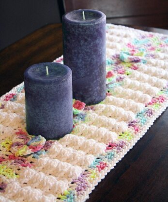 Tastefully Textured Table Runner