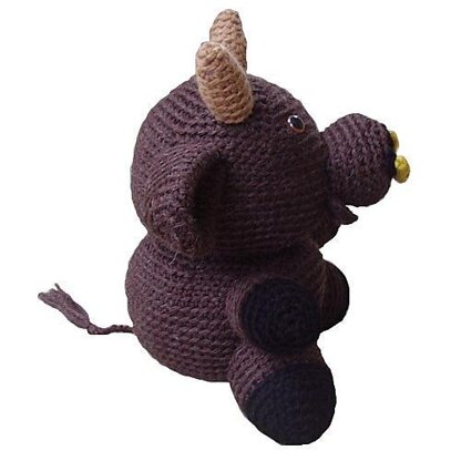 Amigurumi Deryck the Bull