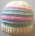 Fun Stripe baby beanie hat
