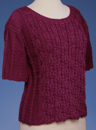 Ornamental Rib Pullover in 2 Sleeve Lengths #143