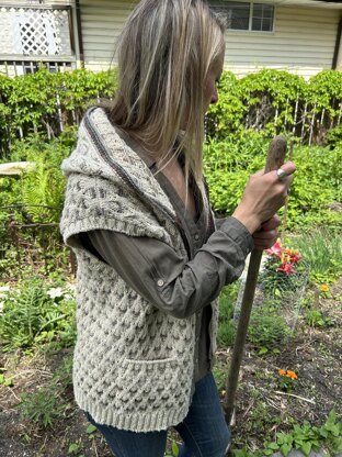 Basket Tree Hooded Vest