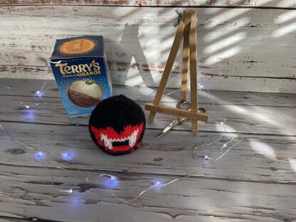 Vampiress Chocolate Orange Cover Knitting Pattern