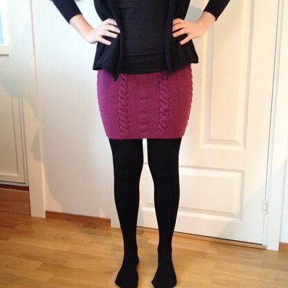 The Cardigan Skirt