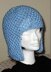 Avant-Garde Vintage Look Sky Blue Hat