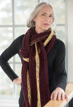 Bongo Scarf in Berroco Ultra Wool PDF