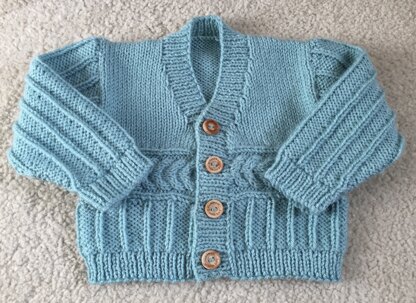 Boys V neck cardigan and sweater