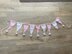 Personalised Interchangeable Bunting Knitting Pattern