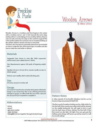 Wooden Arrows
