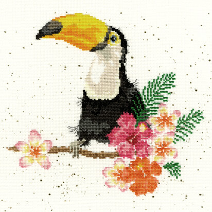 Bothy Threads Toucan of my Affection Cross Stitch Kit - 26cm x 26cm