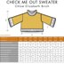 'Check me out' Easy Sweater