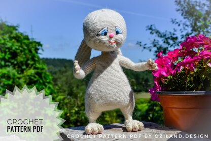 Snowball bunny rabbit toy