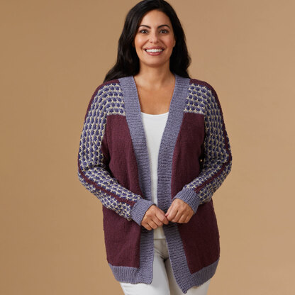 #1304 Cepheus - Cardigan Knitting Pattern for Women in Valley Yarns Hawley by Valley Yarns