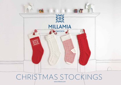 Christmas Stockings - Free Knitting Pattern For Christmas in MillaMia Naturally Soft Merino