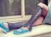 Fishnet Leg Warmers, Lace Leg Warmers