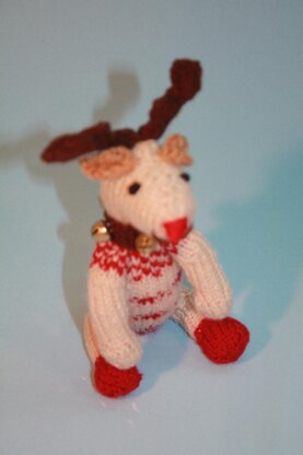 Teeny Tiny Rudolf Ornament