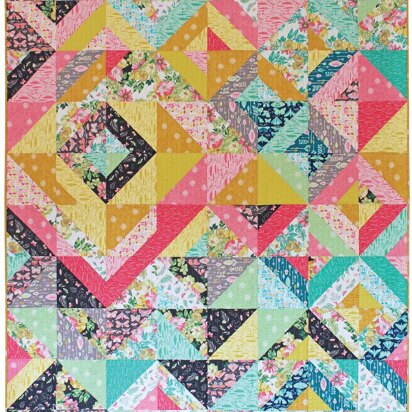 Michael Miller Fabrics Joyful Quilt - Downloadable PDF