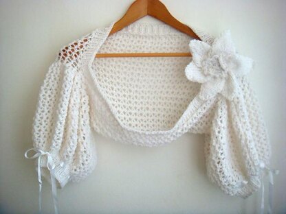 Puff Sleeve Wedding Shrug