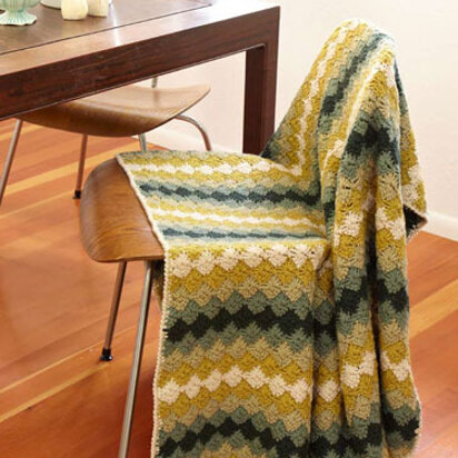 Greenway Throw in Berroco Comfort