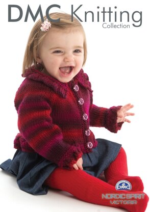 Baby Girl's Cardigan in DMC Nordic Spirit Victoria - 15071L/2