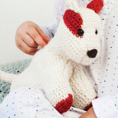 Fido - Toy Crochet Pattern for Children in Debbie Bliss Cashmerino Aran