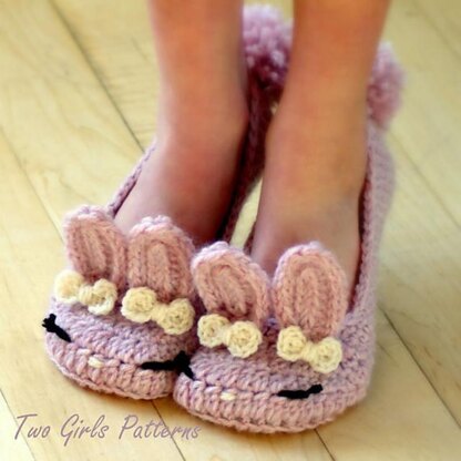 Children's Sizes 10-2 Bunny Hops The Classic and Year-Round Slipper