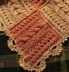 Wheat Cabled Heirloom Baby Blanket