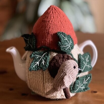 Bird Nest Box Tea Cosy