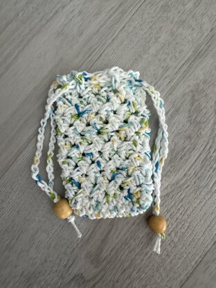 Woven Stitch Soap Sack