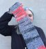 Tweed Stitch Keyhole Scarf