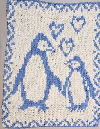 Penguins Blanket Pattern