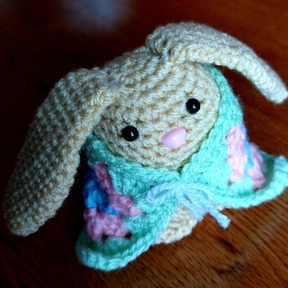 Bunny in a Blankie - Blanket