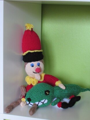 Mr Punch and Crocodile Toys