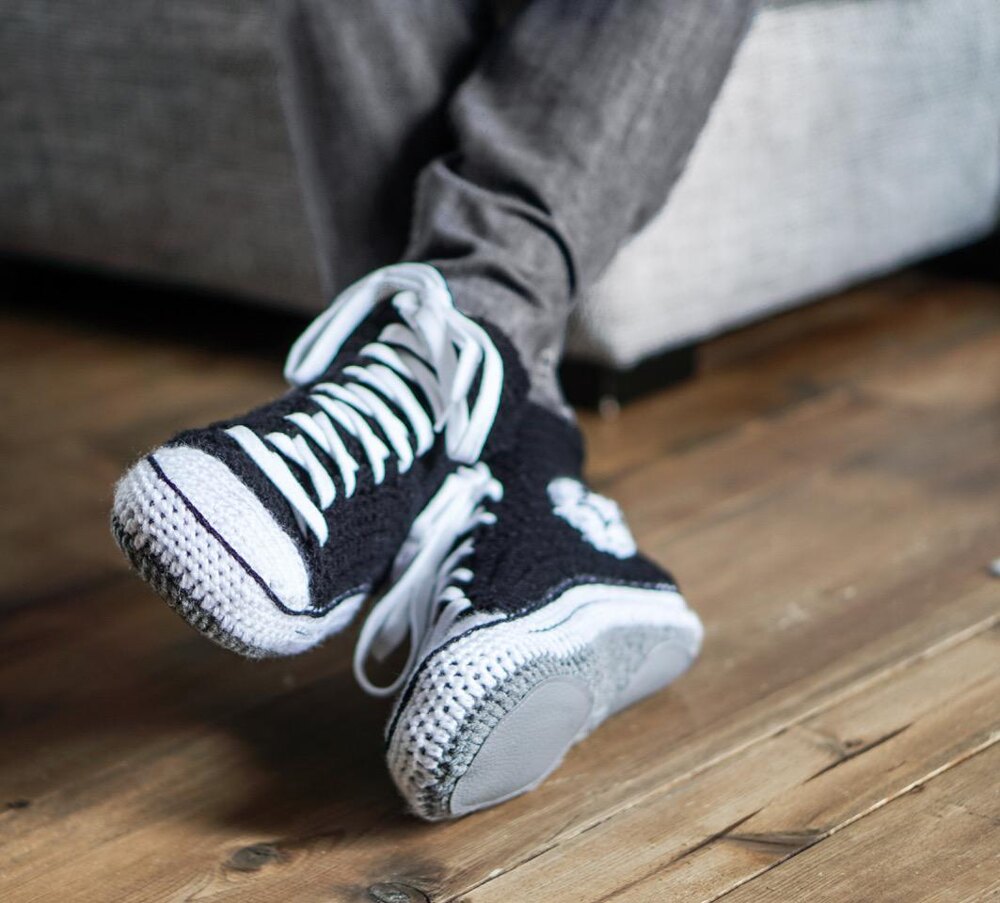 Converse sneaker slipper pattern best sale