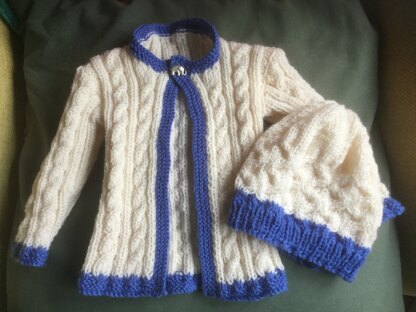 Christening cardigan