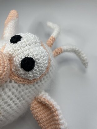 White troll & mouse amigurumi