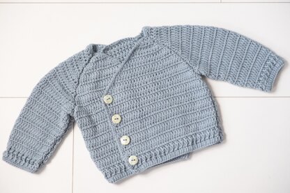 Little whale cardigan