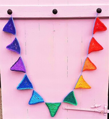 Rainbow Dragonfly Bunting