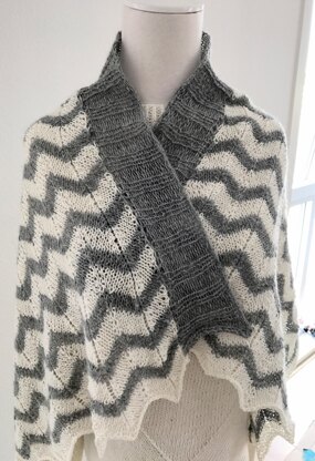 Chevron shawl