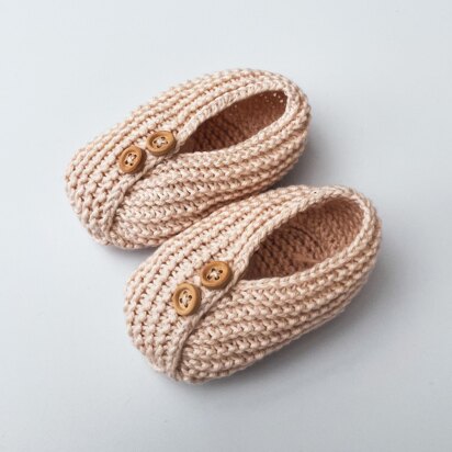 Kimono Booties for Babies - Beginner Level