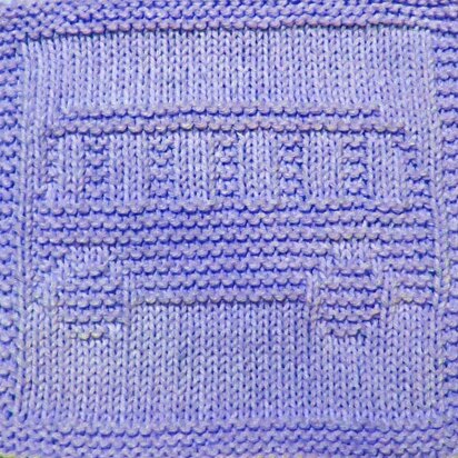 SCHOOL BUS Cloth - knitting pattern