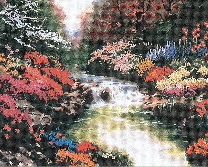 Candamar Beside Still Waters Cross Stitch Kit - 35.5cm x 28cm