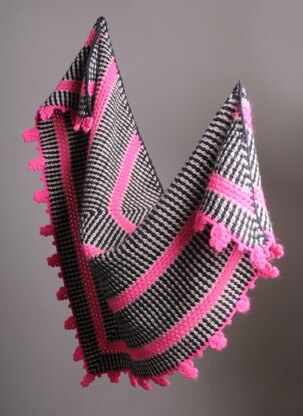 Brighton Rock Shawl