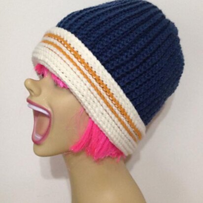 Reversible Mock-Rib Toque